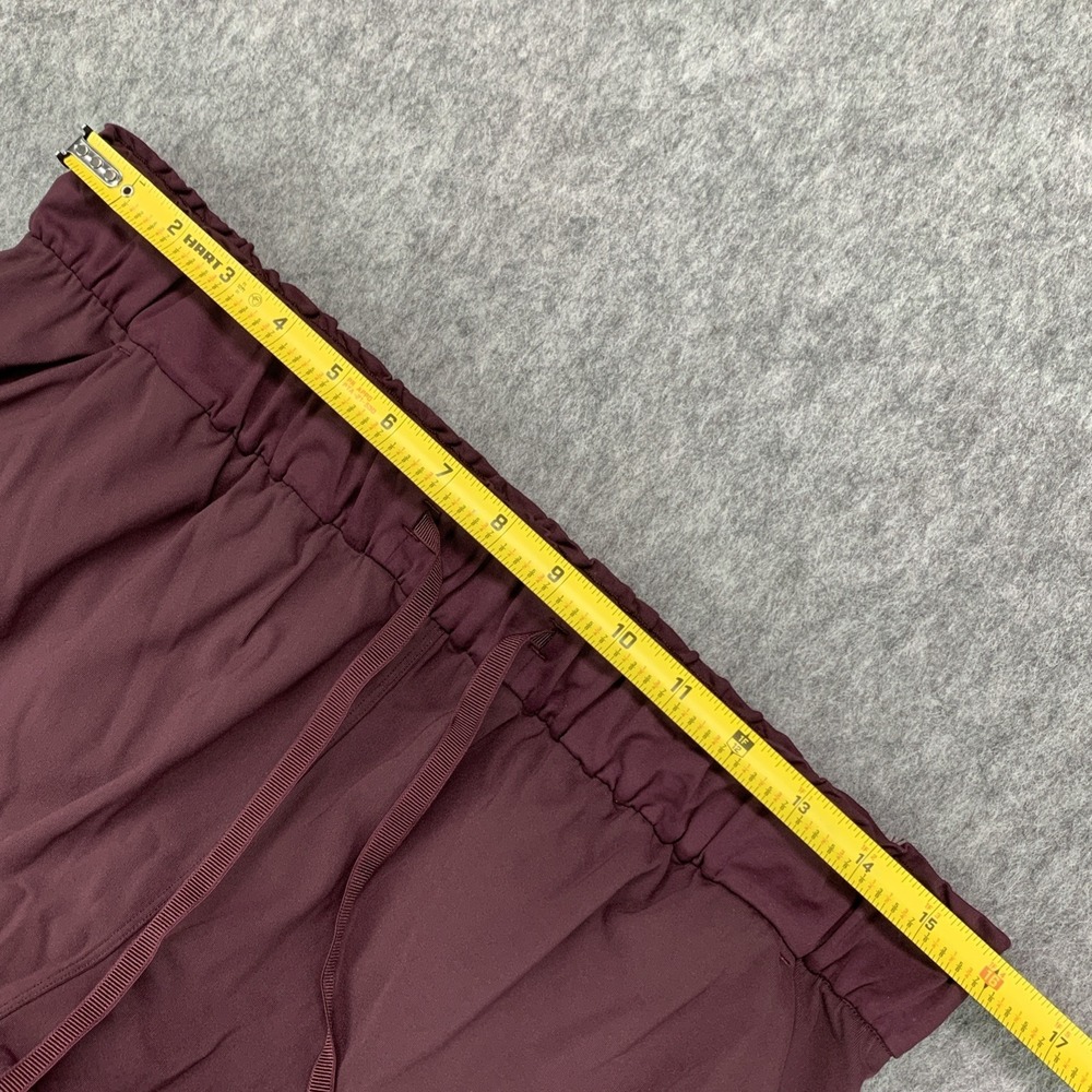 Lululemon Keep Moving Pant Women's High Rise Burgundy Cassis - Size 12 - Picture 9 of 13